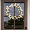 thumbnail image 2 of KCEHTA Easter Wreath Artificial Spring Wreaths for Front Door Porch Home Wall Window Farmhouse Decor, 2 of 7