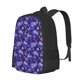thumbnail image 1 of Balery Skull daisy purple Mochila para hombre y mujer - Tela Oxford 600D resistente - Gran capacidad, resistente al agua, ideal para la escuela, viajes y senderismo, 1 of 6