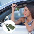 thumbnail image 6 of Uxcell Leather Keychain Blanks, 2 Pack DIY Leather Key Fobs with Key Ring for Laser Engraving, Olive Green, 6 of 6