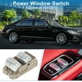thumbnail image 2 of Interruptor de ventana eléctrica Unique Bargains No.2229051505 Interruptor de control de ventana para Mercedes-Benz S550 S600 S63 AMG Beige, 2 of 7