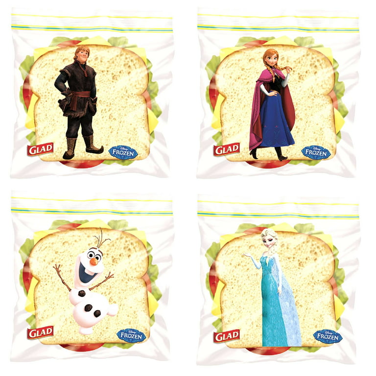 Ziploc Big Bags Disney Frozen Large Printed Bags - 4 pk, 3 gal - Kroger