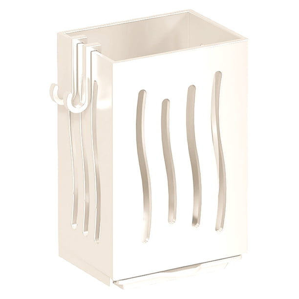 Soporte de utensilios de pared - Plástico ABS con ganchos - Organizador de cubiertos de cocina