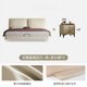 thumbnail image 1 of Set Simple Double Bed Light Soft Designer Sleeping Human Double Bed Frame Headboards Cama Matrimonial Bedroom Nordic Furniture My Lux Decor Round, 1 of 9
