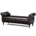 thumbnail image 2 of 63" Entryway Ottoman | Multi - purpose Storage for Living Room & Bedroom | Button Tufted & Nailhead Trimmed | Solves Space - Saving Problem, 2 of 4