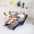 thumbnail image 2 of Foldable Inflatable Recliner with Armrests - (No Air Pump) (Khaki), 2 of 5