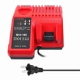 thumbnail image 2 of Batería Cargador de Batería de Iones para 12 V 14.4V 18V C1418C 48-11-1815/1828/1840 M18/14/12 Batería de Litio, 2 of 7