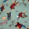 thumbnail image 3 of Marvel Avengers Men's Patterned Dress Shirt, Sizes XS-3XL, 3 of 3