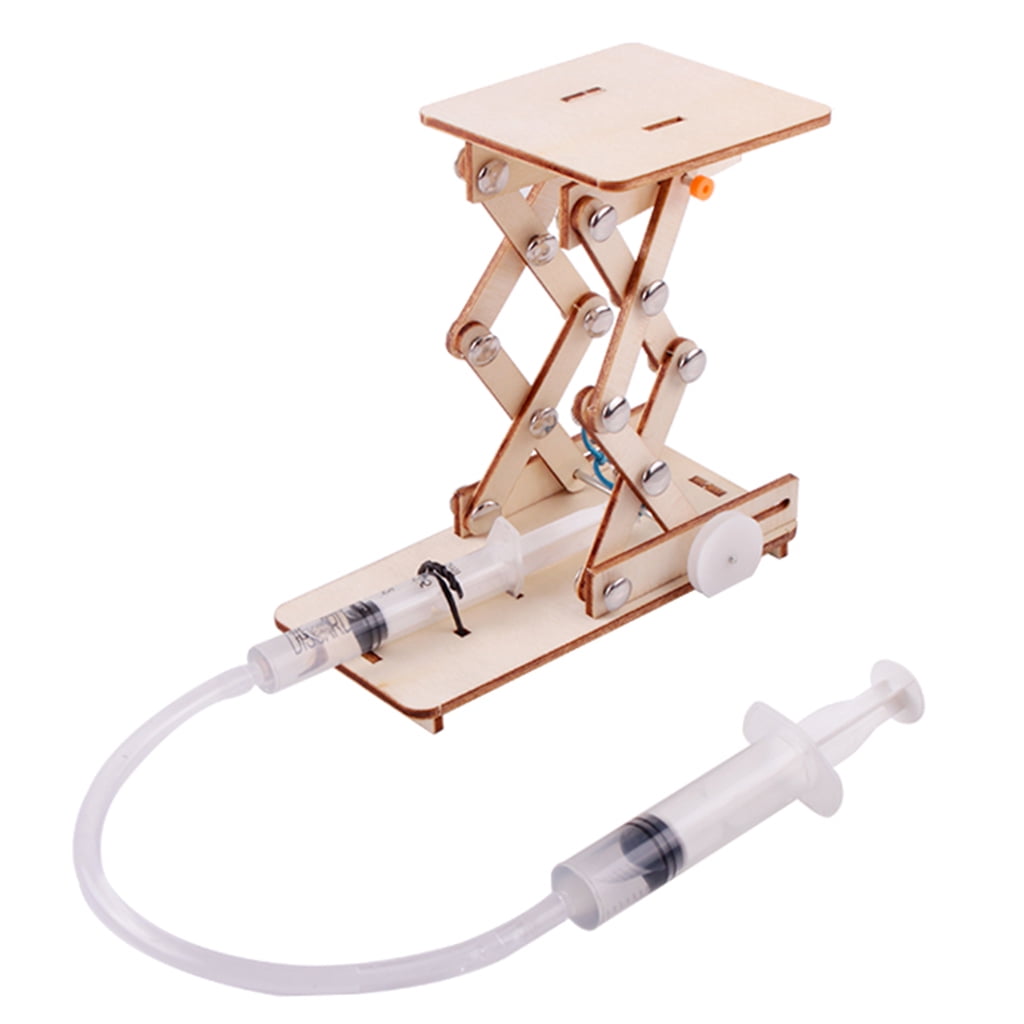 OOKWE Kids Scientific Toys Puzzle Hydraulic Experiment Lift Table