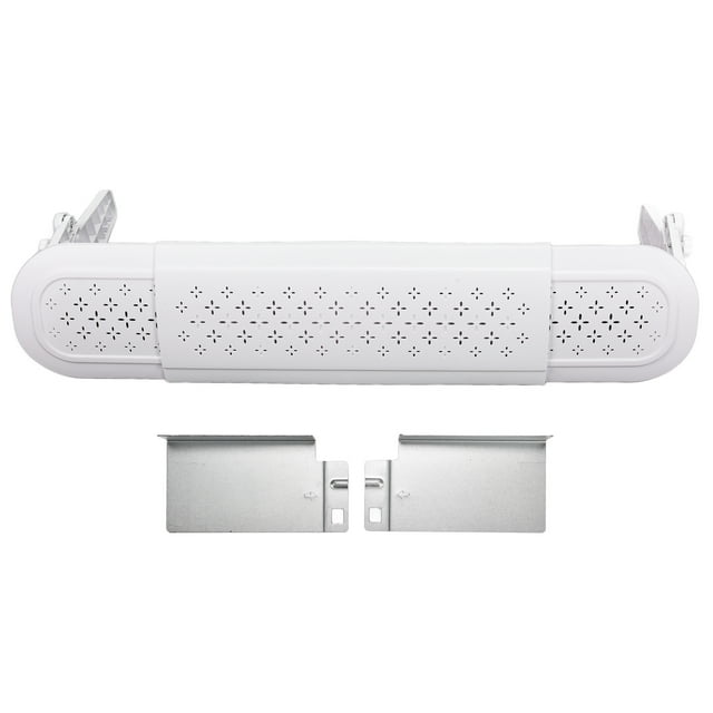 Couvercle de Pare-Brise de Climatiseur 180 ° Réglable Déflecteur de Purification d'Ions Négatifs 82.4 107.3cm