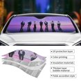 thumbnail image 5 of Windshield Sun Shade Foldable Car Front Window Sunshade For Car Suv Trucks Vans - Best Heat Shield Blocker Visor Cover Blocks Uv Rays And Keeps Your Vehicle Cool-Medium, 5 of 5