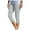 Grey, variant on High Waisted Trousers Women Summer High Waist Capris Stretch Leggings Slim Fitting Athletic Exercise Workout Yoga Pants Womens Capri Pants Grey XXL