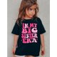 thumbnail image 1 of IN MY BIG SISTER ERA Print Short Sleeve T-shirt Pullover For Girls Summer Clothes Gift, 1 of 7