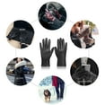 thumbnail image 4 of OZERO Winter Gloves Women PU Leather Touchscreen Gloves Windproof Water-resistant Gloves for Women, 4 of 8
