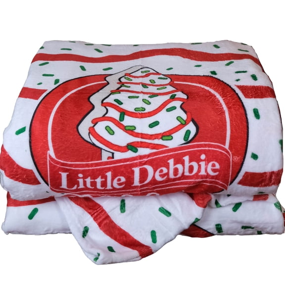 Little Debbie Christmas Tree Cakes Blanket