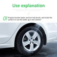 thumbnail image 1 of Home Car Tire Rim Hub Washing Brush Nonslip Handle Wheel Surface Scrubbing Brushes Multifunctional Cleaning Tool Accessories Blue Black, 1 of 9