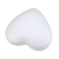 thumbnail image 2 of MasteelfCA 1pc Professional White Modeling Heart-Shaped DIY Craft DIY Painted Modeling, 2 of 8