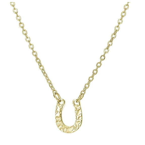 Niceauty Elegant U Shaped Clavicle Chain Horseshoe Jewelry