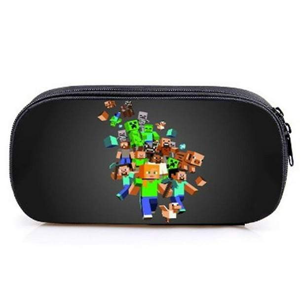 Minecraft Kids Pencil Case Pencil Box Large Capacity Stationery