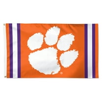 WinCraft Clemson Tigers 3' x 5' Vertical Stripe Deluxe Single-Sided Flag