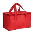 thumbnail image 2 of Insulated Food Delivery Bag with Zipper, Capacity Grocery Shopping/Catering/Pizza Cooler Bags,Cold/Hot Styrofoam Carrier for Picnics and Grocery Transport, 2 of 6
