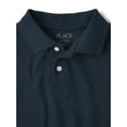 thumbnail image 2 of The Children's Place Boys Uniform Short Sleeve Pique Polo, Sizes XS-XXL, 2 of 3