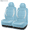 Blue&White, variant on Road Comforts Car Seat Covers for Women, Solid Color Leather Front Seat Covers, Universal Fit, Airbag Compatible Seat Protectors for Cars SUVs Trucks,, Pink