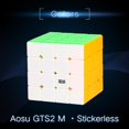thumbnail image 1 of Moyu Aosu Gts2 M 4x4x4 Cubo de velocidad mágica magnética Gts 2m 4x4 Puzzle Cubo Magico Cubos de competencia 4*4*4// kaili Sencillez, 1 of 4