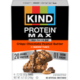 thumbnail image 5 of KIND, Gluten Free, Protein MAX, Crispy Chocolate Peanut Butter 20g Protein Bars, 4 Count Box, 5 of 8
