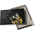 thumbnail image 2 of HFDF Canvas for Bruce Lee Quotes Wall Art Sports Poster Prts Movie Photos Picture Artwork Positive Saygs Decor - 18x12inch Framed, 2 of 6