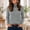 Gray, variant on Women's Turtleneck Sweater Ribbed Knit Long Sleeve Pullover Top Soft Stretch Feel, Casual Daily Wear & Office Work Outfits