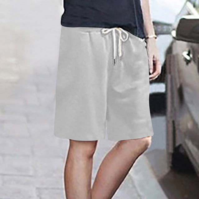 jovatis Summer Sale Women'S Casual Loose Pockets Drawstring Shorts