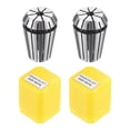 thumbnail image 1 of Unique Bargains ER20 Spring Collet, 3/16' Chuck for CNC Engraving Machine Lathe Milling Tool 2 Pack, 1 of 5
