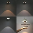 thumbnail image 5 of FSLiving Adjustable Levitate Track Pendnat Light H-Type Retractable Lift Track Pendnat Light with Gesture Control 12W Stepless Dimming Indoor Island Light Adjustable Wire Lamp,Grey - 1 Pack, 5 of 9