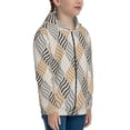 thumbnail image 5 of Pofeuu Geometric Print Teenage Zipper Hoodie Sweatshirts Hooded Casual Jackets With Pocket For Boys Girls-Medium, 5 of 6