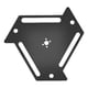 thumbnail image 2 of Negro, Soporte para Lámpara Colgante, Accesorio, Aluminio para Camping, Resistente Y Ligero, 2 of 6