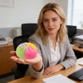 thumbnail image 1 of Juguete colorido con bollo al vapor y blandito con caja – Suave apretón sensorial de TPR, adorable decoración de escritorio Kawaii, juguete antiestrés portátil de 3,35 pulgadas para adultos, 1 of 9