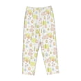 thumbnail image 6 of Uemuo Easter Rabbit Pattern Women's Wide Leg Palazzo Lounge Pants with Pockets Light Weight Loose Comfy Casual Pajama Pants-Large, 6 of 9