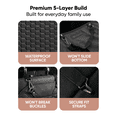 thumbnail image 6 of Owleys Kick Mat Back Seat Protector, Car Seat Cover for Kids, Eco-Leather, Black 1pc, 6 of 11