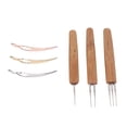 thumbnail image 3 of Dreadlock Crochet Hook Set, Dreadlocks Crochet Hooks For Hair, Dreadlock Crochet Hook Bamboo Needle Weaving Crochet, 3 of 8
