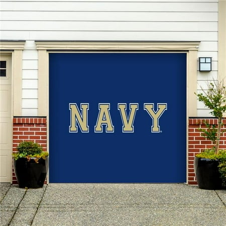 Victory Corps 810031navy 001 7 X 8 Ft Ncaa Single Garage Door Decor Victory Corps 810031navy 001 7 X 8 Ft Ncaa Single Garage Door Decor Navy Midshipmen No