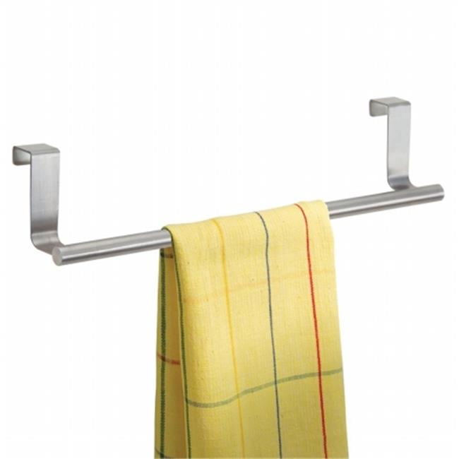 InterDesign 29550 Stainless Steel Over The Counter Towel Bar, 14 in