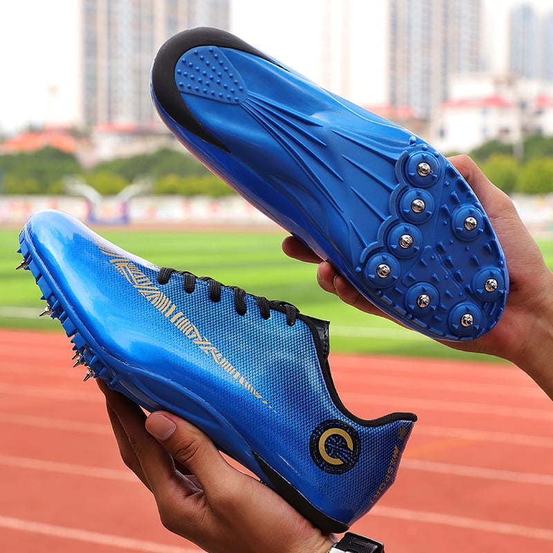 Men's Women's Track and Field Shoes Racing Jumping Sprint Sneakers Professional Running Spikes Athletic Shoes
