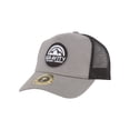 thumbnail image 1 of Gravity Outdoor Co. Jersey Knit Pro Style Mesh Trucker Hat - Grey/Black, 1 of 2