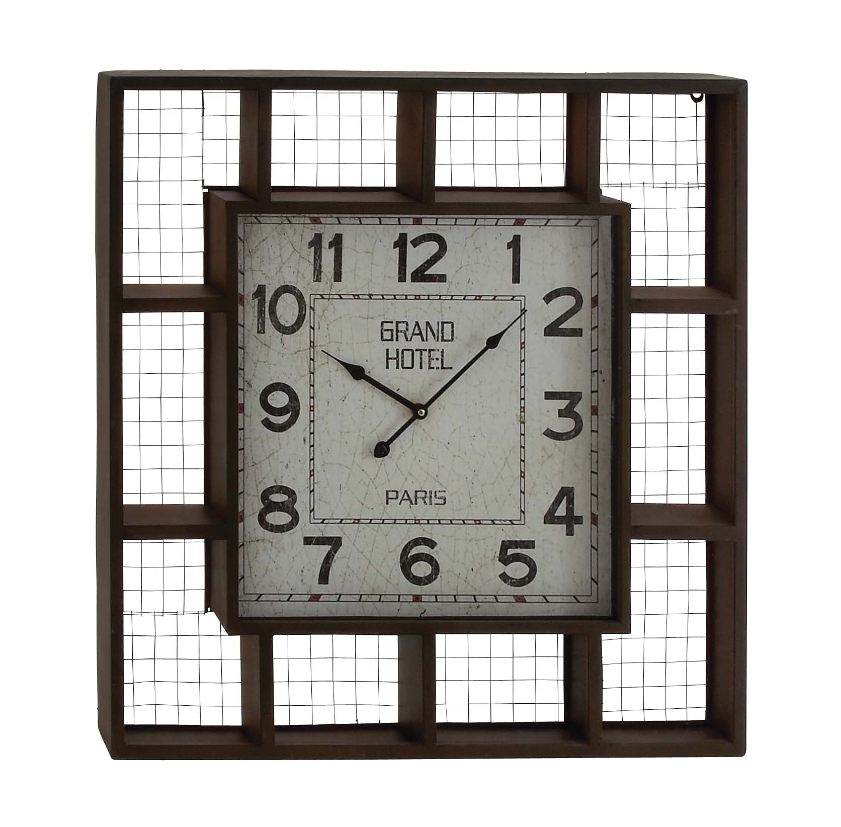 Elegant Styled Creative Metal Wall Clock