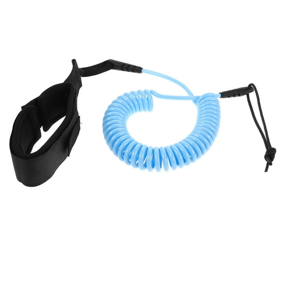 OFFIGAM Water Sports Accessories Surfboard Leash TPU Blue 1Pcs for Secure Attachment