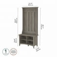 thumbnail image 2 of Bush Furniture Salinas Hall Tree with Shoe Storage Bench, 2 of 8