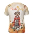 thumbnail image 2 of Happy Thanksgiving Wirehaired Pointing Griffon with Turkey Pumpkins Autumn Vibes All Over Print 3D Shirt Unisex Merch Dog Lover - 12018, 2 of 6