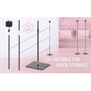 Skywin VR Glass Stand - HTC Vive Compatible Sensor Stand and Base Station for Vive and Rift Constellation Sensors (2-Pack)