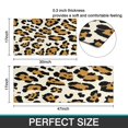 thumbnail image 7 of Beige and Black Of Leopard Print Kitchen Rugs Sets Of 2,Anti Fatigue Kitchen Mat Rugs Non Slip Washable,Decorative Kitchen Floor Mats for Kitchen,Sink,Laundry,17"x30"+17"x47", 7 of 7