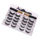 thumbnail image 3 of 10 pares de Pestañas postizas magnéticas Sincero impermeables reutilizables con Pinzas para Delineador de ojos, 3 of 10